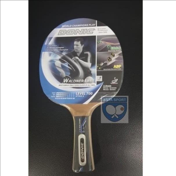 Donic Waldner Line 700 Bet Jadi Bola Pingpong Indoor Level 700 Attack Spin 70 Speed 80 Control 60