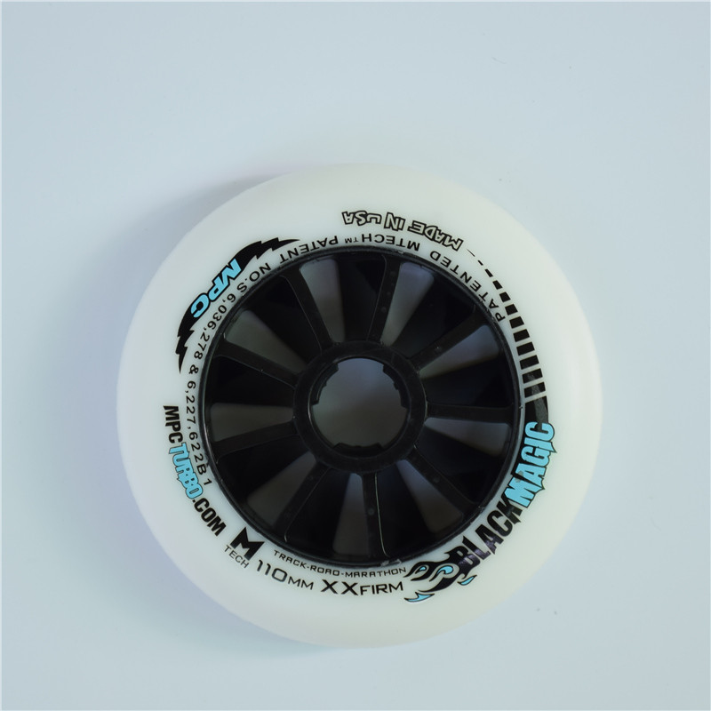 MPC inline speed skates wheel blue red black magic 90 100 100mm speed patines wheels Firm XFirm