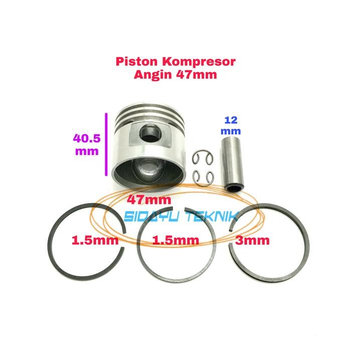 Piston Kit 47mm Kompresor Angin
