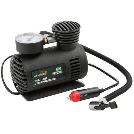 Elektrik Kompresor Alat Pemompa Penambah Tekanan Angin Ban Mobil Motor