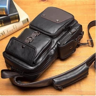 Grosir Tas Selempang Pria Kulit 9852 Terlariss 