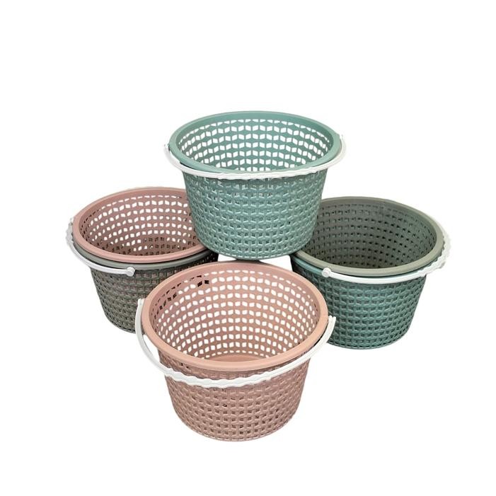 Keranjang Serbaguna Elandra Plastik Tempat Sabun Hantaran Parcel Wadah Serbaguna Tebal