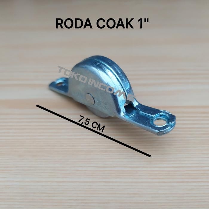 Roda Matex Coak Besar 1" / Sliding Pintu Lemari