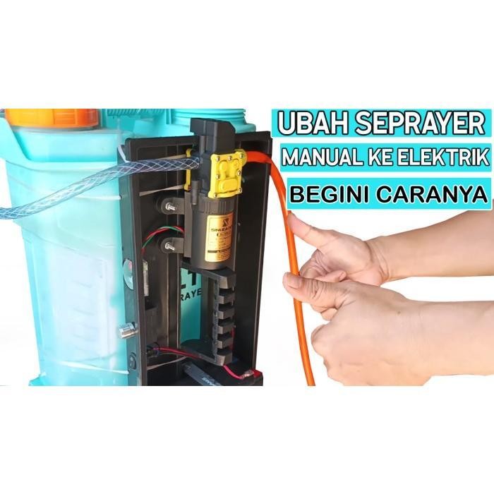 PAKET RAKITAN PENGUBAH SPRAYER MANUAL MENJADI SPRAYER ELEKTRIK SET