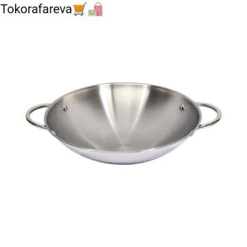 Terbaik Krischef 30 Cm Wajan Stainless 100% Ori