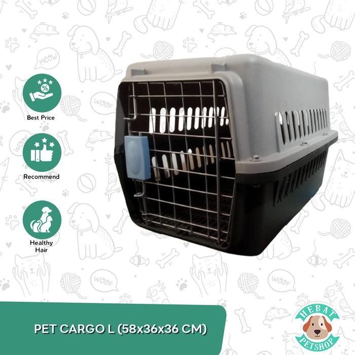 Kandang Kucing / Anjing Portable Ukuran Besar - Pet Cargo L