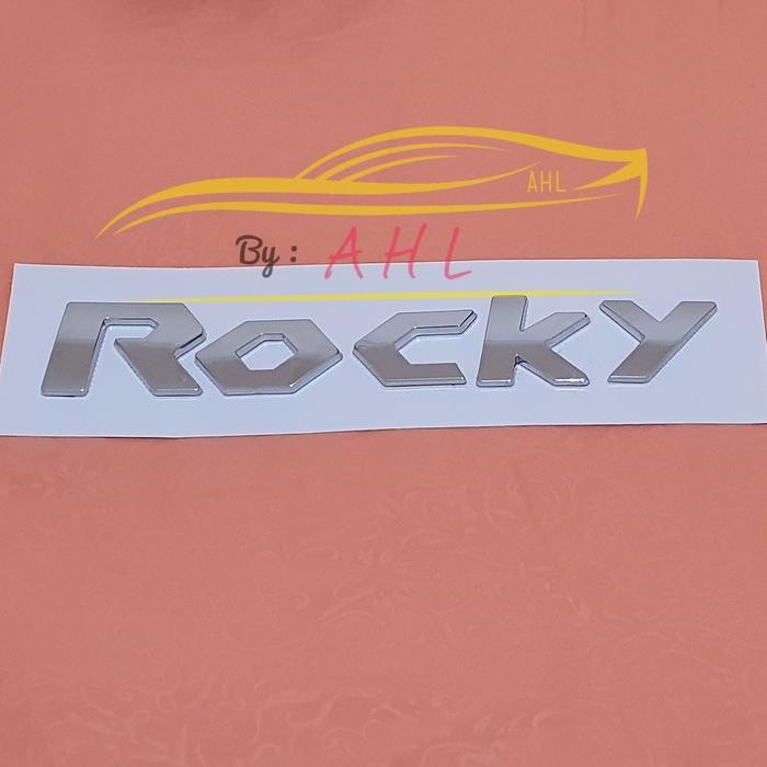 Ready Engine Hood Emblem Daihatsu Rocky/ Logo Rocky/Logo Kap Mesin Rocky