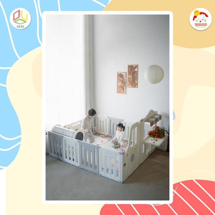 HOT SALE Duo Ladies FOOD TRUCK PLAY FENCE  Pagar anak