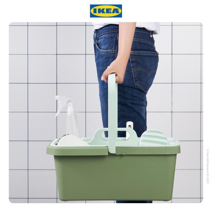 IKEA PEPPRIG Ember Dan Wadah Peralatan Pembersih Minimalis