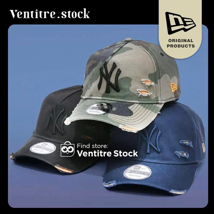 SIAPKIRIM New Era Cap Damage - Topi NewEra READY STOCK