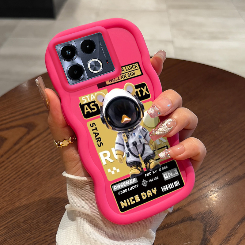 Casing Untuk Infinix Note 40 Note 40 Pro 5G Note 40 Pro+ 5G Case Casing Mesin bebek kecil pola HP Ce