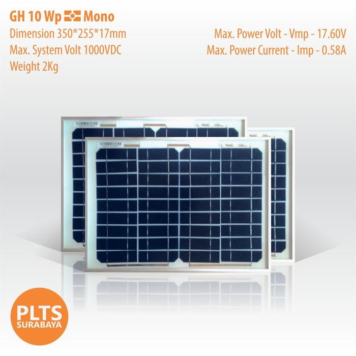 Solar Panel - GH 10 Wp, Mono