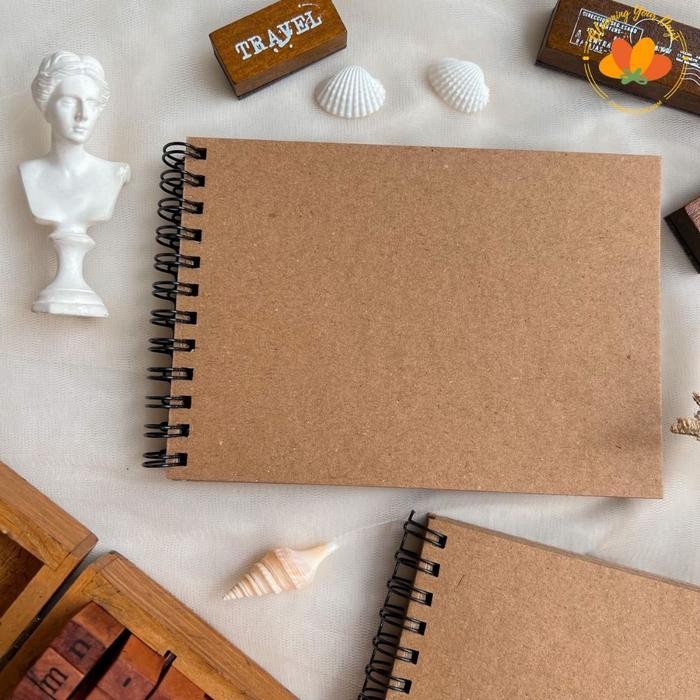 scrapbook vintage Size M buku notebook album foto story book kado unik anniversary ulangtahun