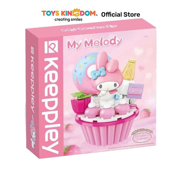 KEEPPLEY HELLO KITTY MY MELODY STRAWBERRY CUPCAKE