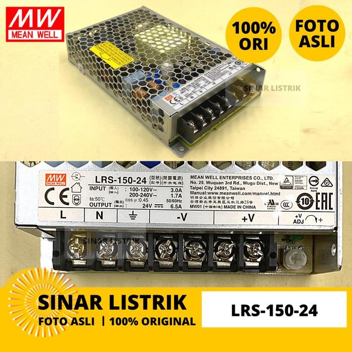 Meanwell Power Supply Lrs-150-24 Lrs 150 24