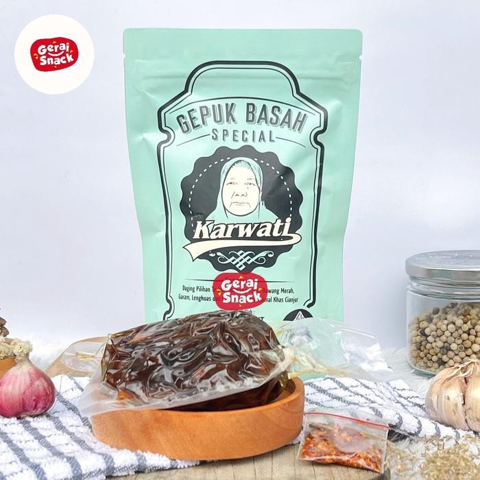 JAJANAJA- Gepuk Basah Special Karwati Khas Cianjur Best Seller