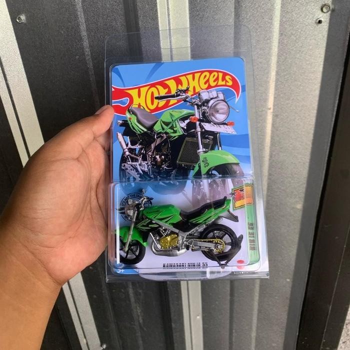 Miniatur Ninja ss skala 1:20 hotweels miniatur motor 2 stroke