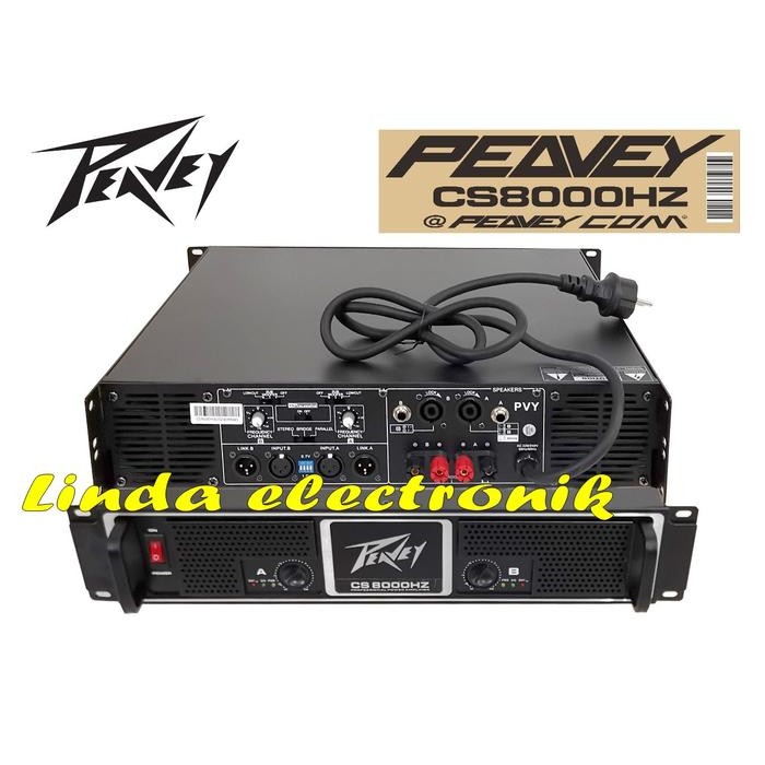 Power Peavey CS 8000 HZ Amplifier Peavey CS 8000HZ GRADE AA