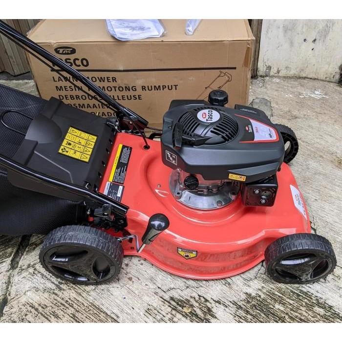 MESIN POTONG RUMPUT DORONG TASCO TLM 18E ELECTRIC TLM 18 E ELEKTRIK JALAN SENDIRI