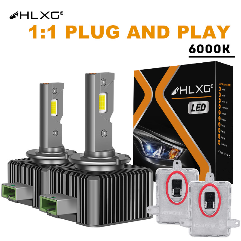 D3S LED D1S Canbus Headlight Xenon HID Turbo LED D2S D4S 65W 50000LM