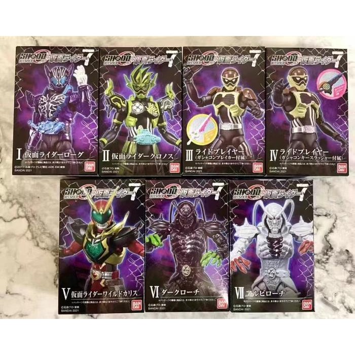 h4d2- Shodo O 7 Kamen Rider Build Rogue Ex-Aid Cronus Wild Chalice -