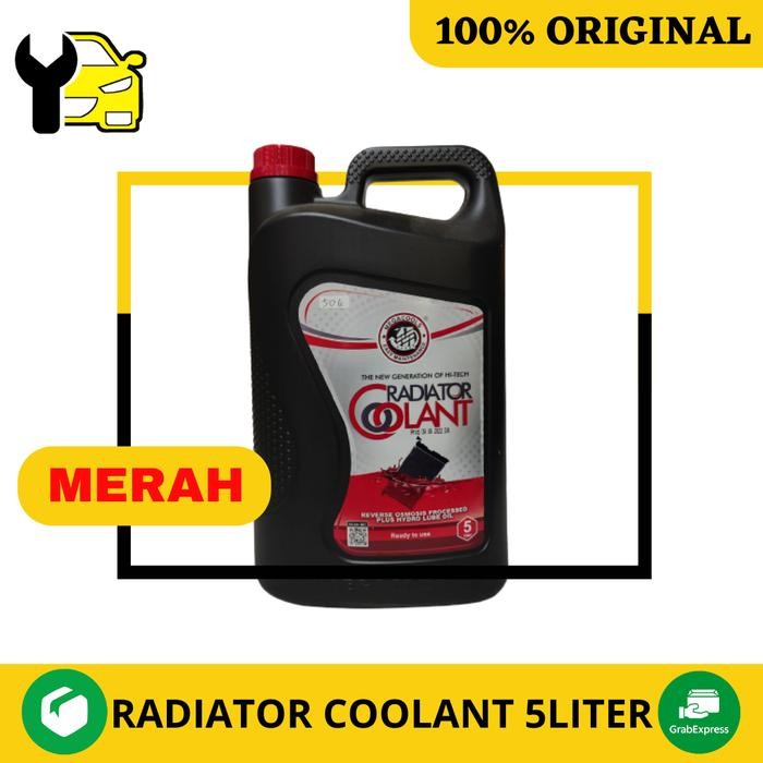 radiator coolant / air radiator coolant merah 5 liter