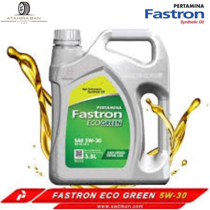 OLI MESIN PERTAMINA FASTRON Eco Green OLI MOBIL LCGC SAE 5W-30 3,5L AYLA CALYA SIGRA Brio