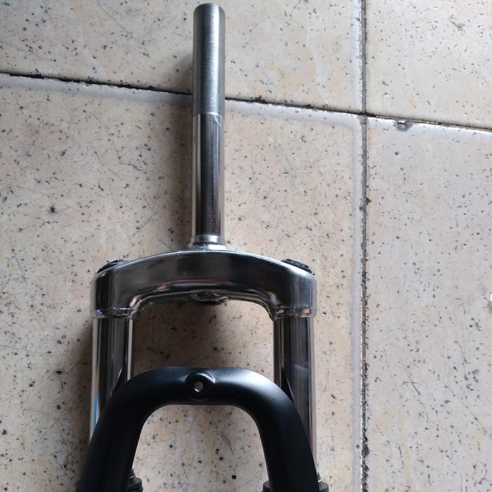 fork shockbreaker depan sepeda 26 mtb EVO T100 mm standar 22.2 ulir