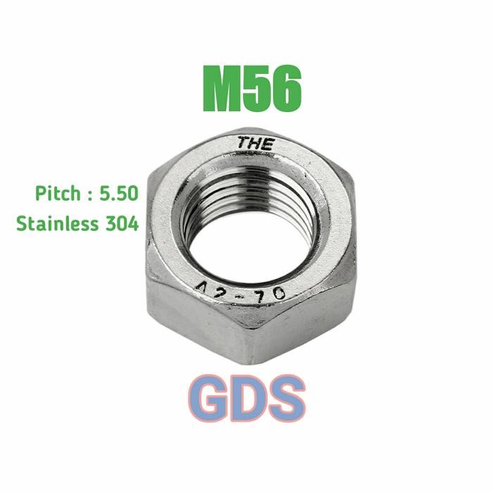 Mur Stainless M56 / Mur Hex Stainless M56 / Nut Stainless M56