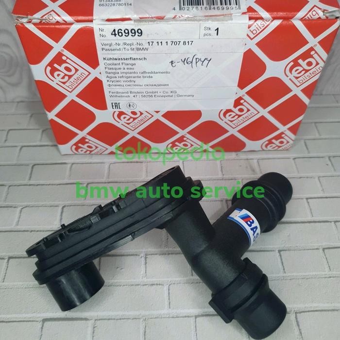 conector tabung radiator BMW E46