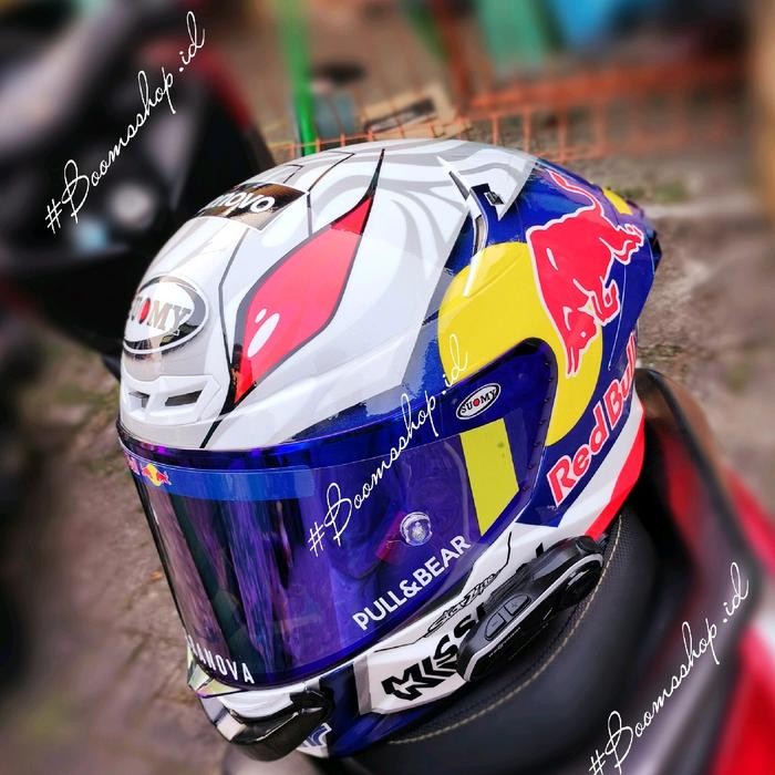 DISKON helm kyt tt course repaint livery dovi 04 Motorcycle READY STOCK