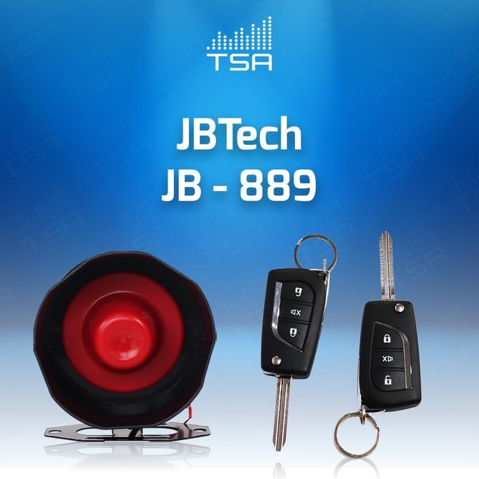 Ready Sistem Pengamanan Alarm Semua Jenis Mobil JBTech JB889