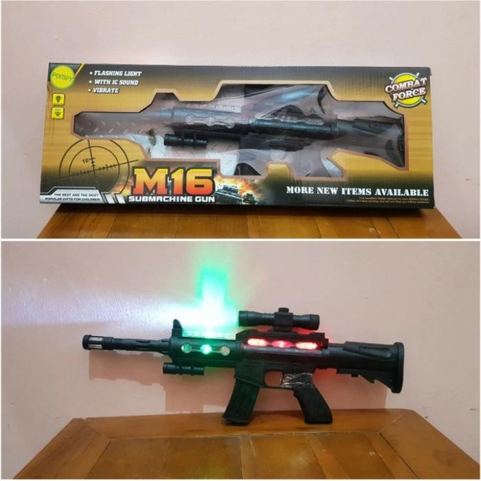 MAINAN TEMBAKAN PISTOL M16