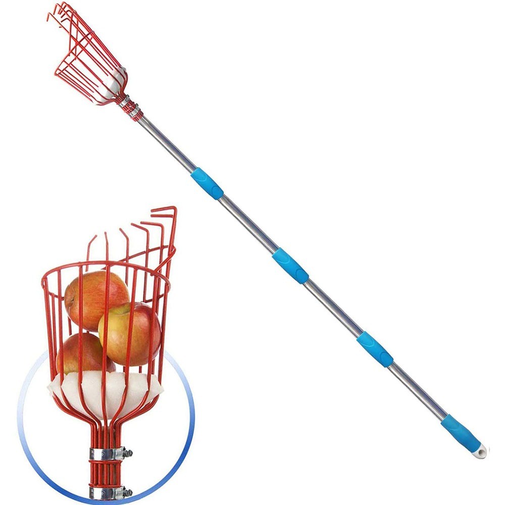 260Cm Fruit Picker, Adjustable Depth Basket, Convenient Fruit Picker, Picker Basket, Garden Tool For
