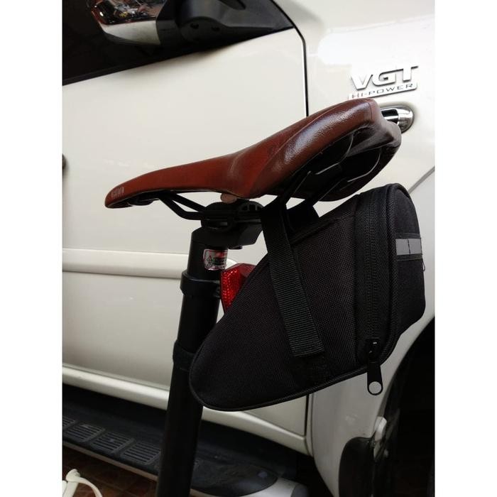 Polygon Bicycle - Tas Sepeda Waterproof Bag Tas Sadel Saddle Jok Sepeda Bike Bag