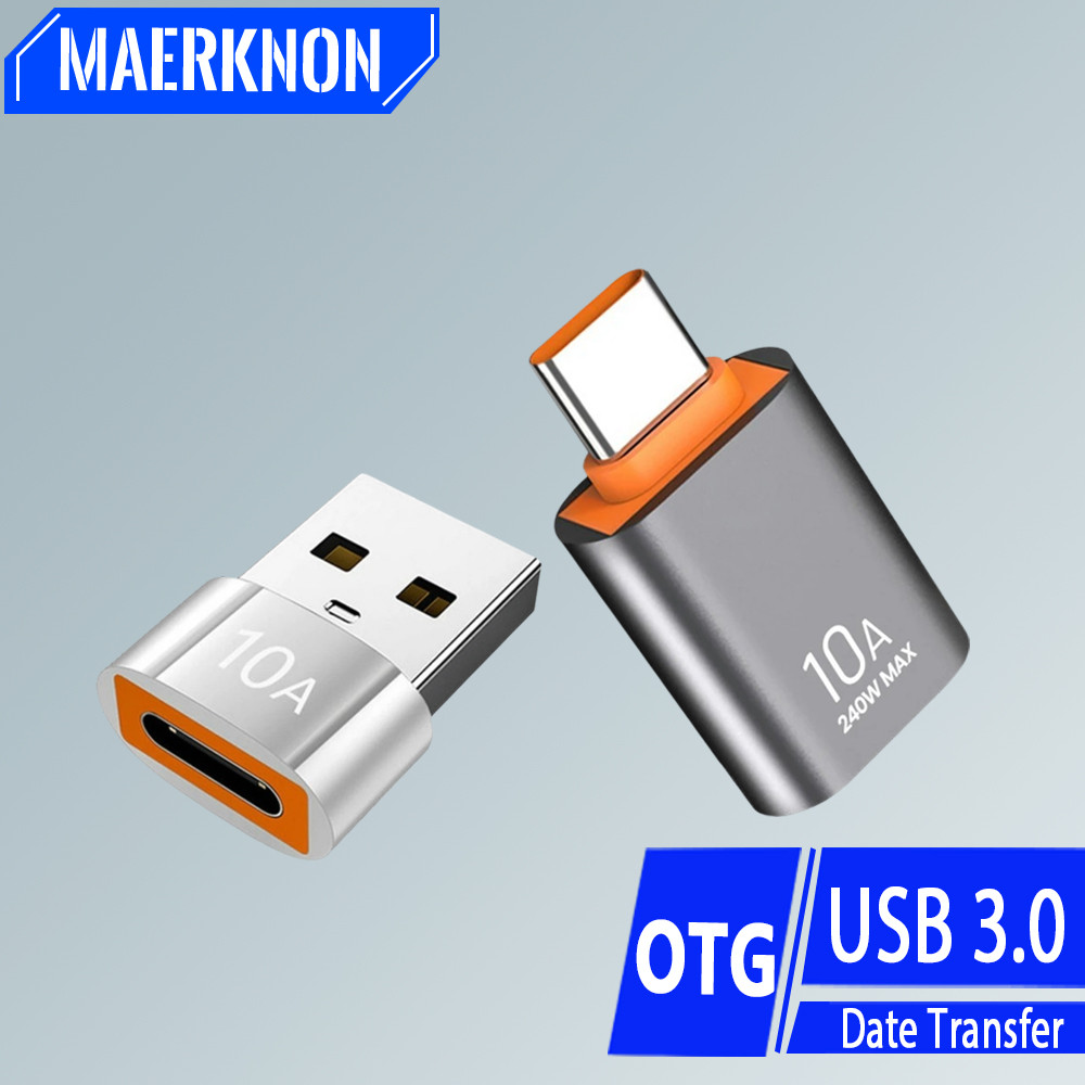 10A Otg Usb 3.0 Type C Otg Adapter Usb C Male To Usb 3.0 Female Cable Converter Otg Usb For Xiaomi