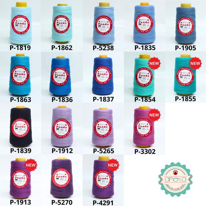 KATALOG - Benang Rajut Katun Panda / Cotton Yarn - 2