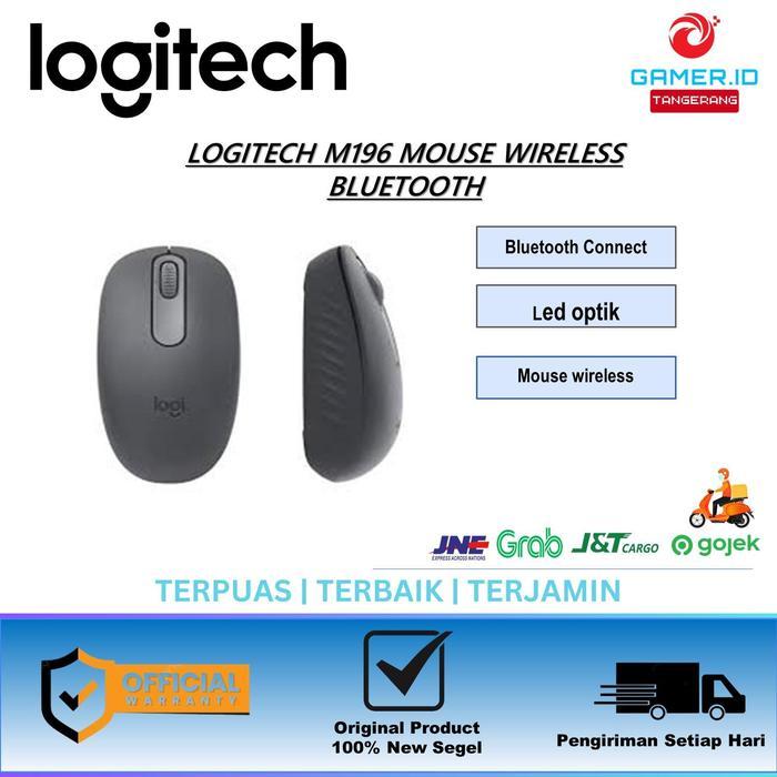 Best Seller Logitech M196 Mouse Wireless Bluetooth Premium