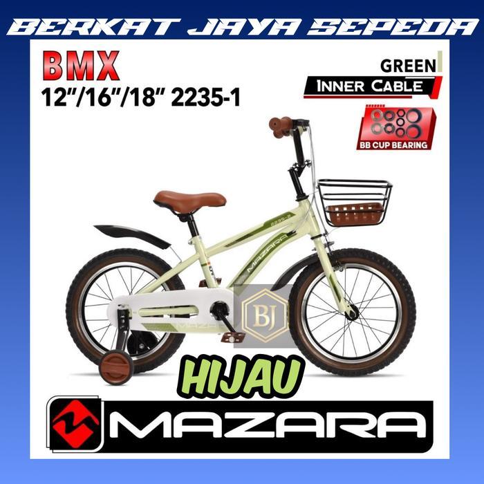 SEPEDA BMX 12 DAN 16 INCH MAZARA 2335 Keranjang NEW BMX / SEPEDA ANAK BMX keranjang
