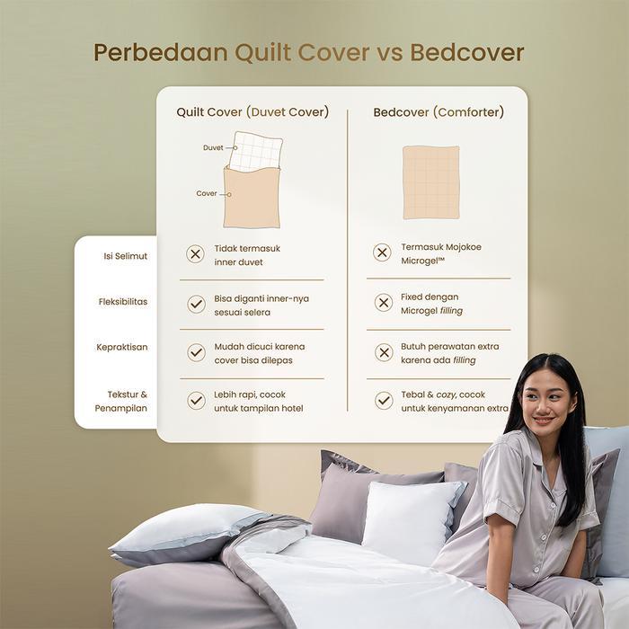 Mojokoe Sprei Bedcover Organic Egyptian Cotton 1000 Thread Count Bedding