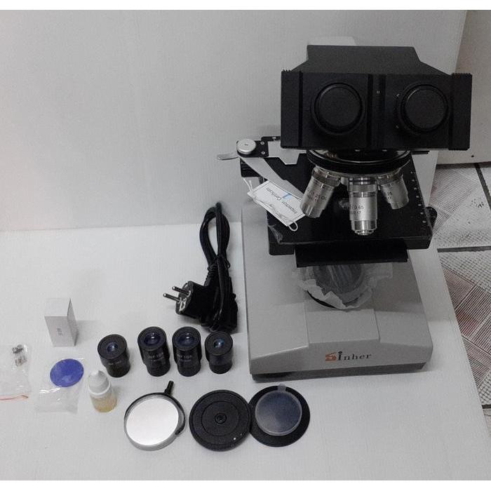 MIKROSKOP MICROSCOPE BINOKULER SINHER XSZ-107 ( TIDAK ADA BN )