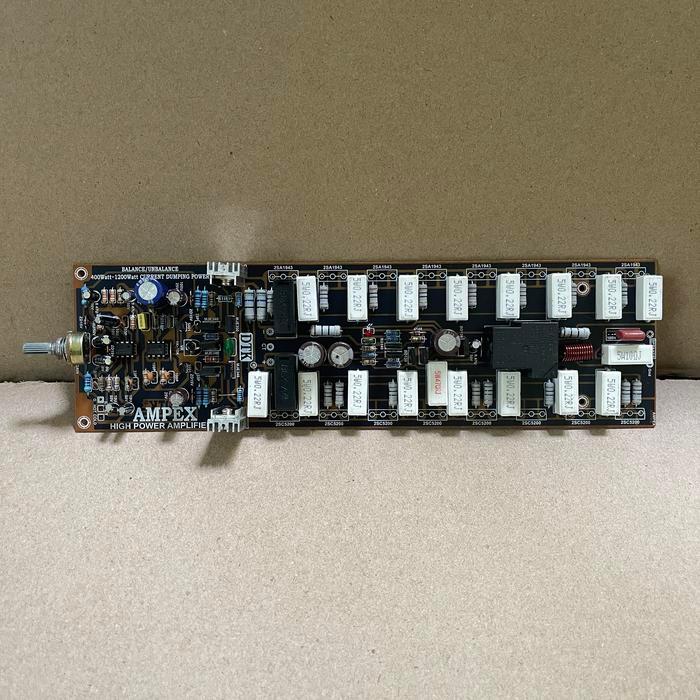 Dtk Kit Ampex 400 - 1200 Watt Current Dumping Power Ampifier 1200W