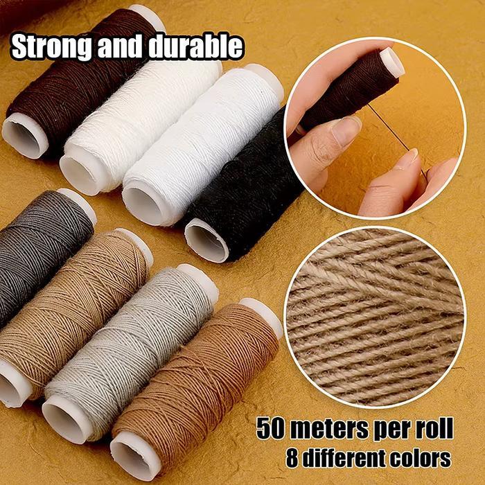 28PCS/Set Set Perlengkapan Jahit Kulit Perlengkapan Jahit Kulit Khusus DIY-alat jahit set