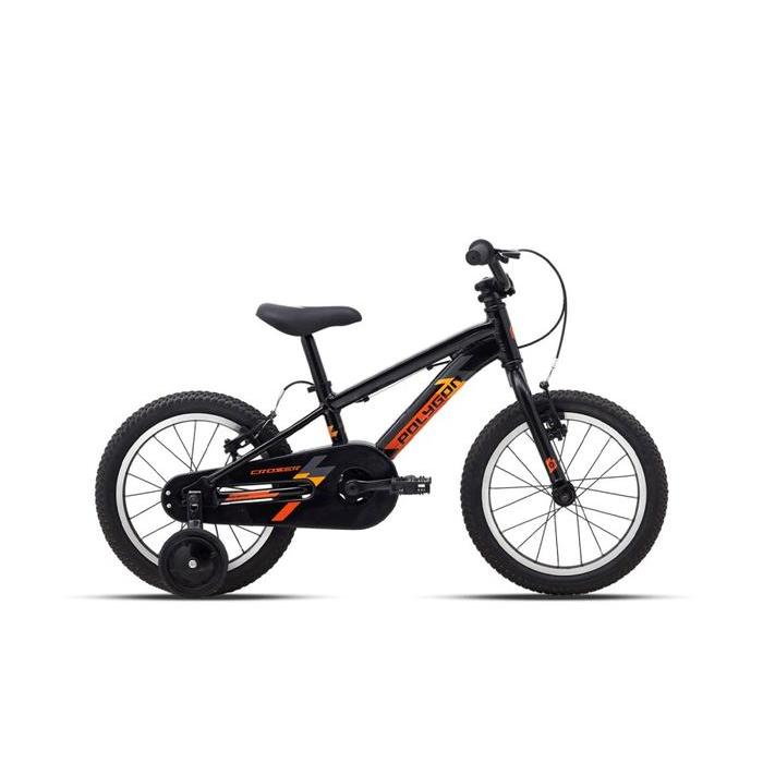 Sepeda BMX anak polygon crosser 16inch frame alloy - Hitam