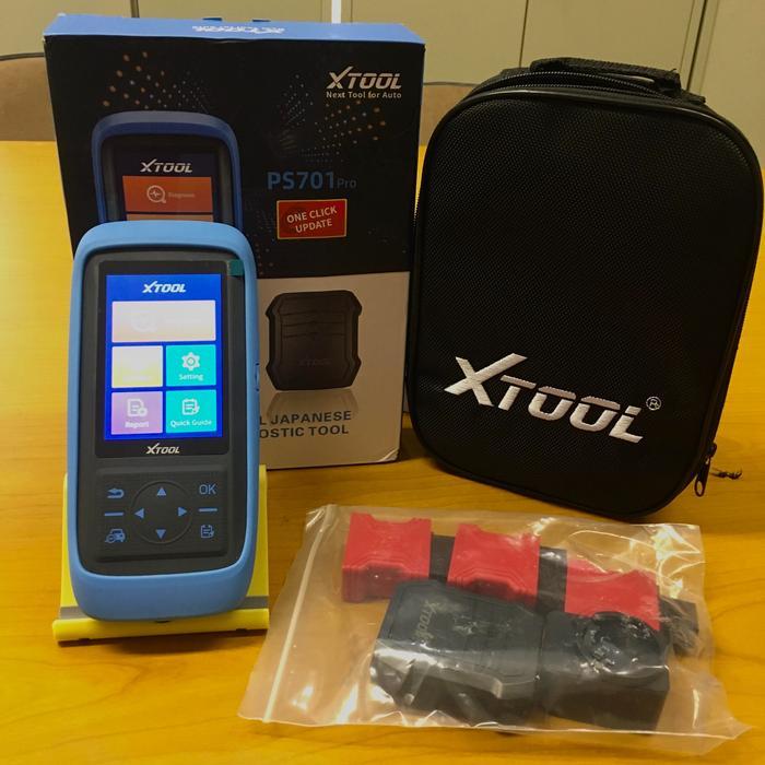 Scanner mobil Xtool PS701 Pro terbaik utk mobil jepang gratis upgrade