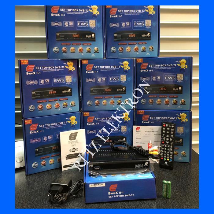NEW Set Top Box DVB-T2 EVINIX H-1
