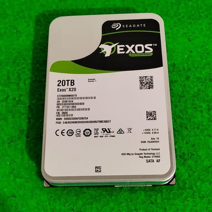 HDD/Hardisk internal 20TB Exos 3,5" Enterprise For server