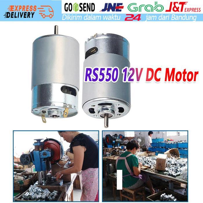 Dinamo Dc Rs550 12V Dinamo Bor Cordless Rs550 Dinamo Dc 12V Motor Terbaru