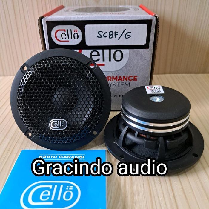 Speaker Midrange Cello 3inch SC8F Original Cello