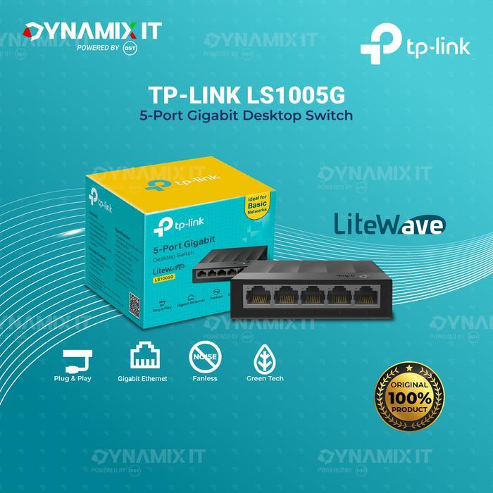 Tp-Link / Tp Link Ls1005G 5-Port Gigabit Desktop Switch